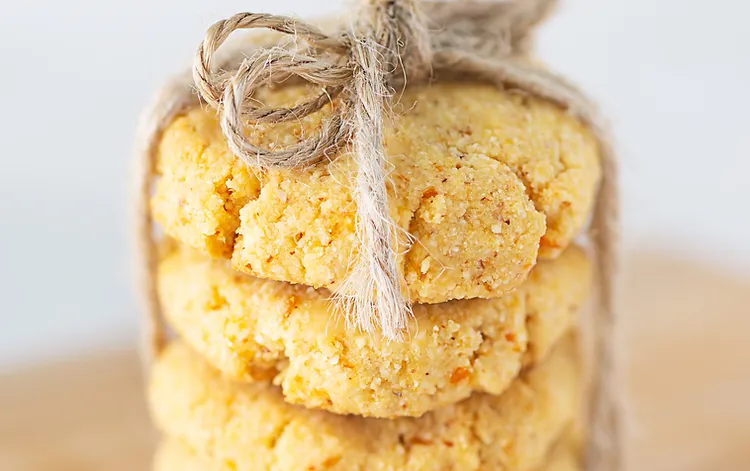 French Spiced Polenta Cookies