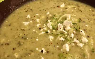 Zucchini and Feta Soup