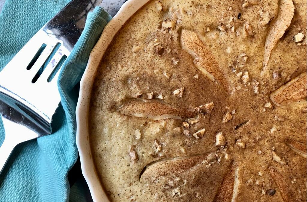 Walnut Pear Cake