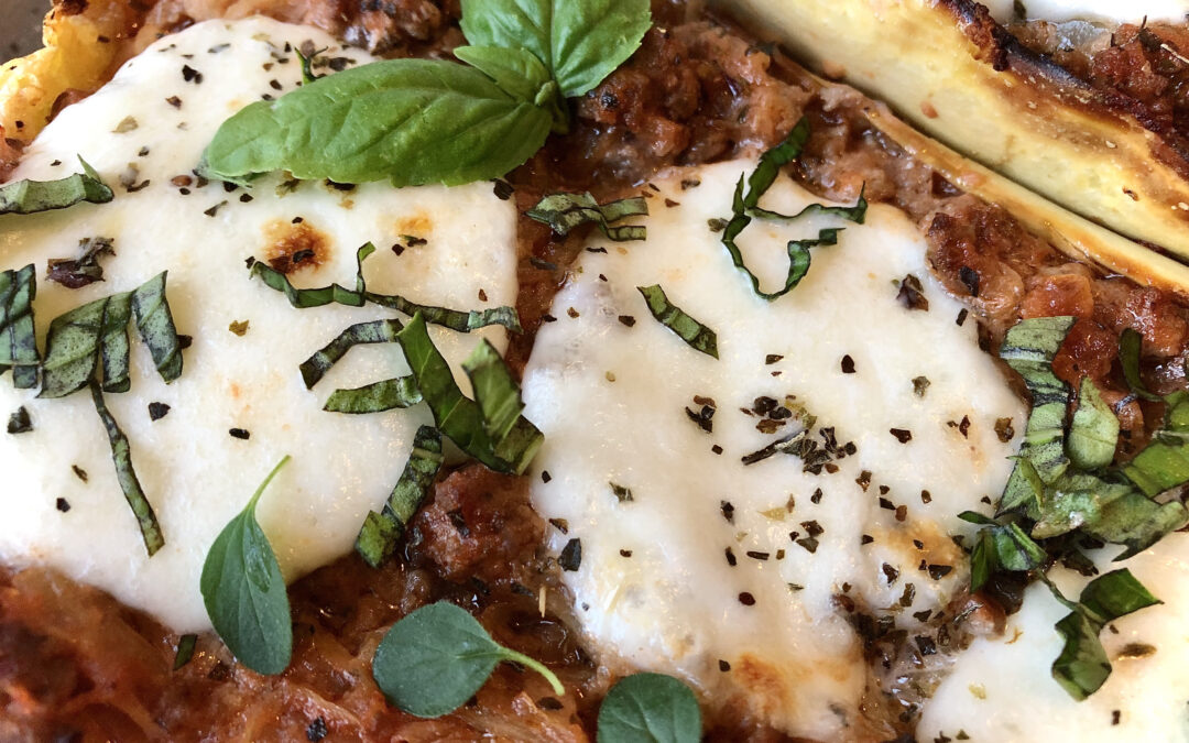 French Spaghetti Squash Bolognese