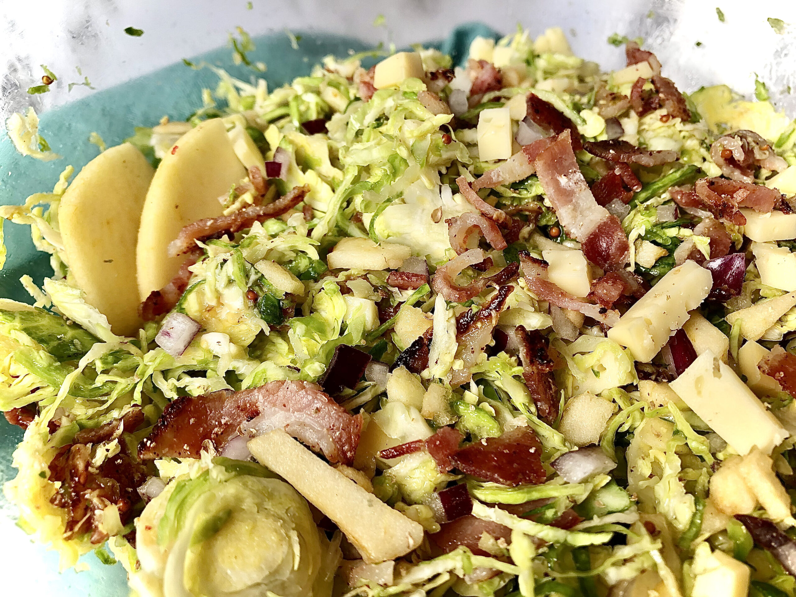 French Brussels-Bacon Salad