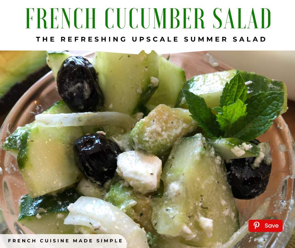 PIN 2 French cucumber Salad