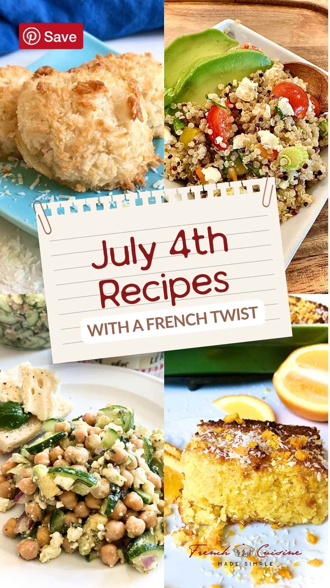 4 ex.1 July 4th recipes -French Cuisine Made Simple