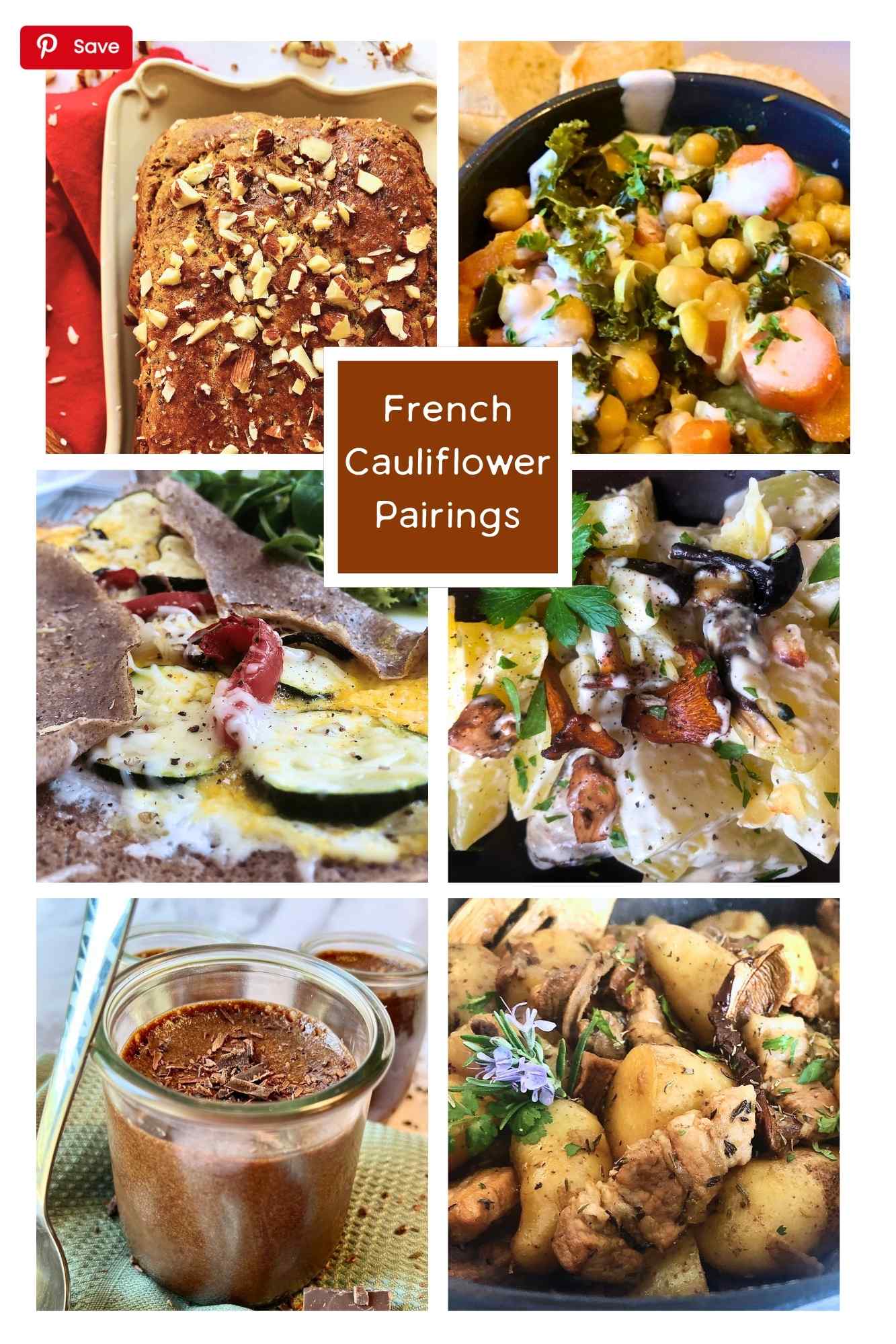 Recipe pairings cauliflower