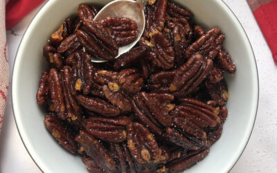 French Buttery Pecans – Easy Oven Roasted Salted Pecans