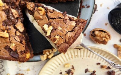 QUICK Moist French Chocolate Walnut Cake